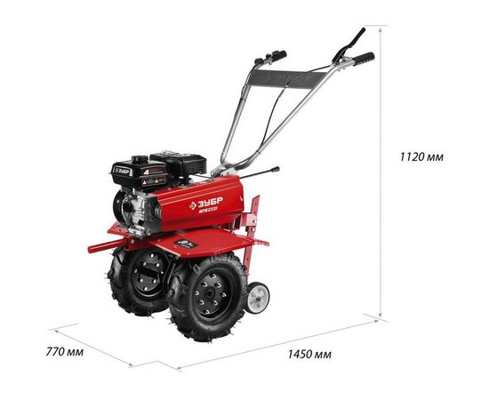 Бензиновый мотоблок ЗУБР МТБ-400 – изображение 14