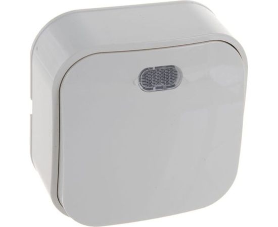 Одноклавишный выключатель IONICH с подсветкой слоновая кость 1424 – изображение 4