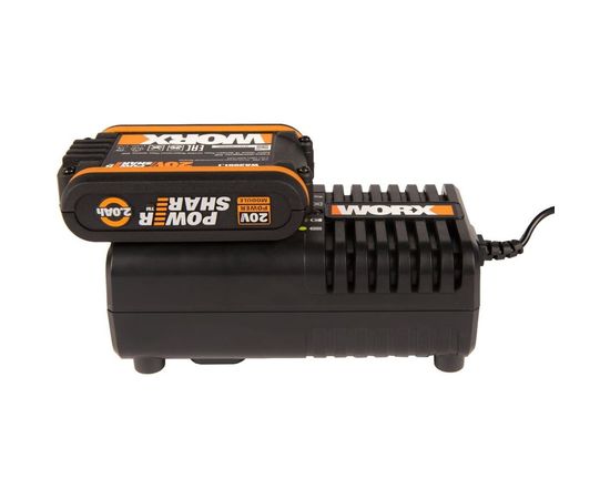 Набор 3601 аккумулятор 2 Ач, зарядное устройство 2А WORX WA3601 – изображение 6