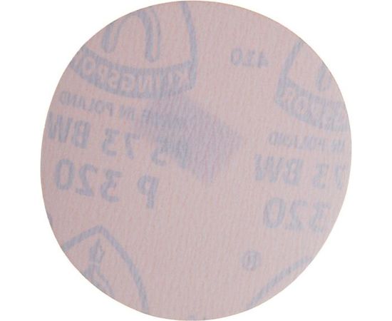 Круг шлифовальный на липучке для обработки красок, лаков и шпаклевок (125 мм; Р320) KLINGSPOR 302103 – изображение 3