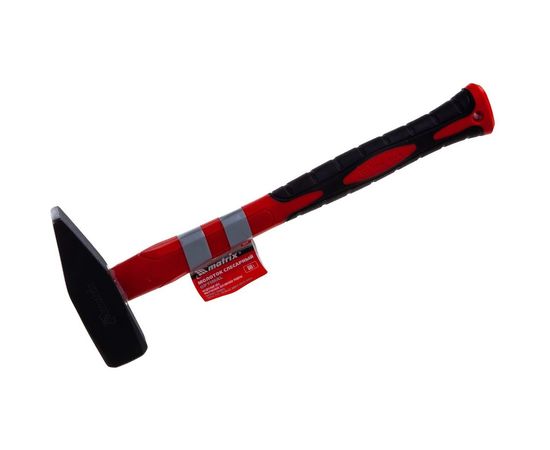 Молоток слесарный Matrix Optimal 800 г фибергласовая обрезиненная рукоятка квадратный боек 10379 – изображение 6