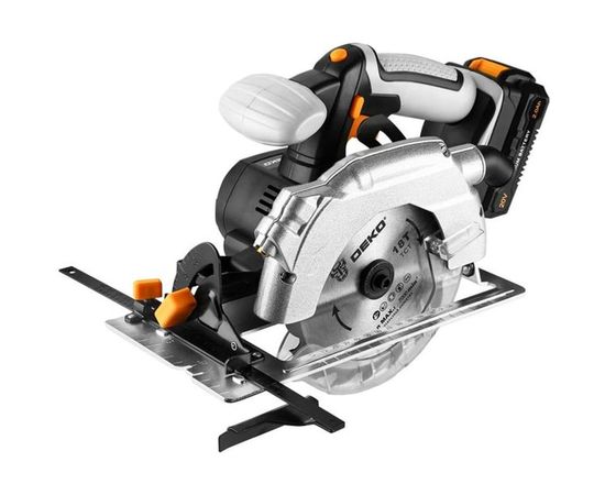 Циркулярная аккумуляторная пила DEKO DKCS20 Laser 063-4205 – изображение 6