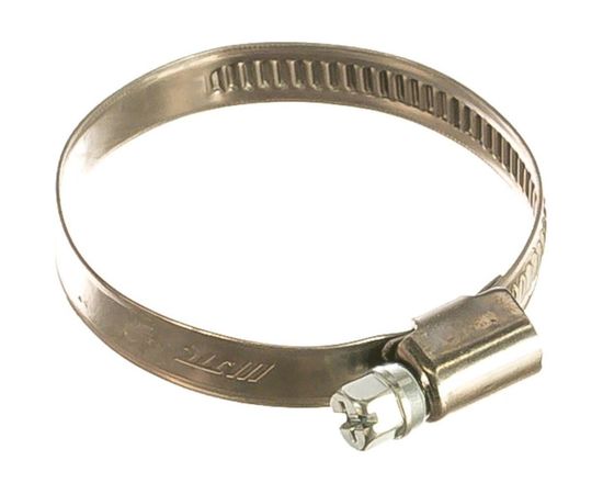 Червячный хомут JTC 32-50мм, нержавеющая сталь, ширина ленты 9мм ZN50 – изображение 5