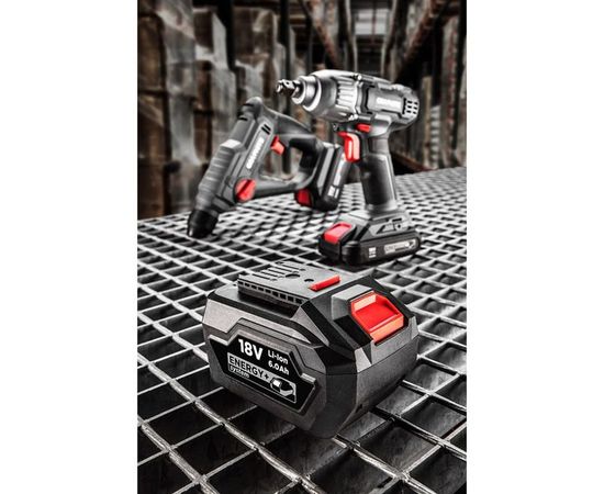Батарея аккумуляторная Energy+ (18 В; Li-Ion; 6 Ач.) GRAPHITE 58G086 – изображение 4