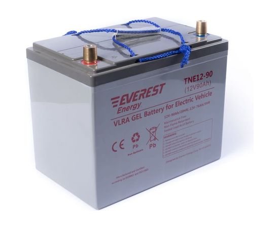 Тяговая аккумуляторная батарея EVEREST Energy TNE 12-90 – изображение 2