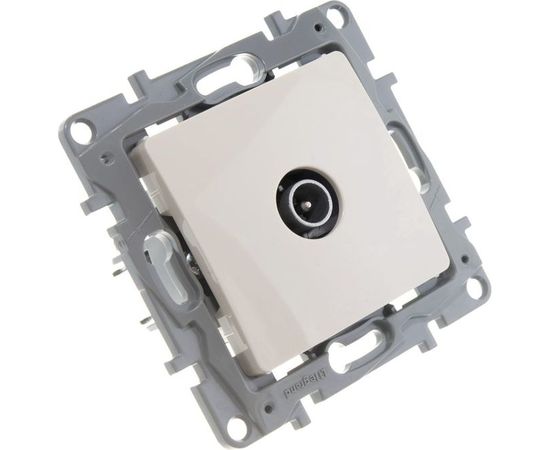 Механизм TV-розетки Legrand СП Etika оконечная 5дБ слоновая кость Leg 672365 1066949 – изображение 5