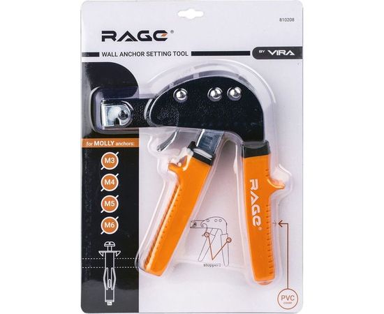 Пистолет для дюбелей и анкеров Молли RAGE VIRA 810208 – изображение 2