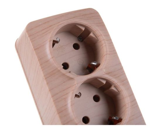 Розетка IONICH 4-ая с/з сосна 1457 – изображение 3