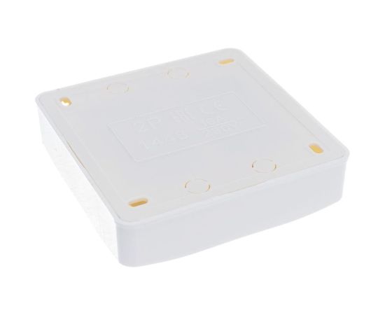 Четырехместная квадратная розетка IONICH б/з, о/у, 16А, 220В, белая еврослот 1448 – изображение 3