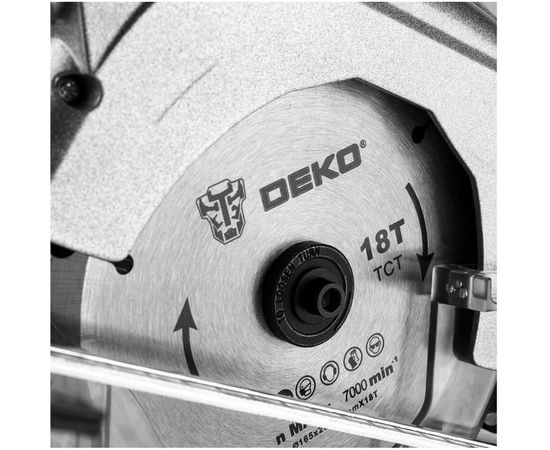 Циркулярная аккумуляторная пила DEKO DKCS20 Laser 063-4210 – изображение 4