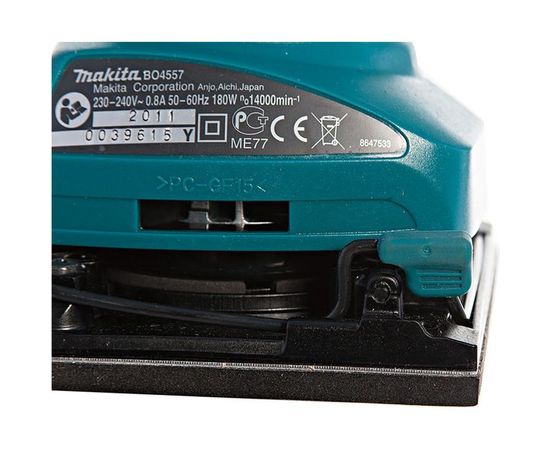 Вибрационная шлифмашина Makita BO 4557 – изображение 4