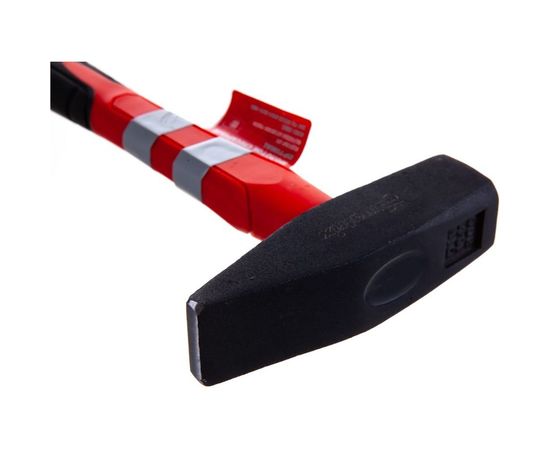 Молоток слесарный Matrix Optimal 800 г фибергласовая обрезиненная рукоятка квадратный боек 10379 – изображение 5