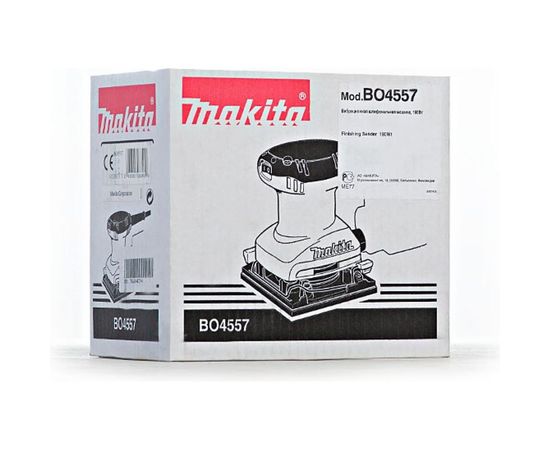 Вибрационная шлифмашина Makita BO 4557 – изображение 5