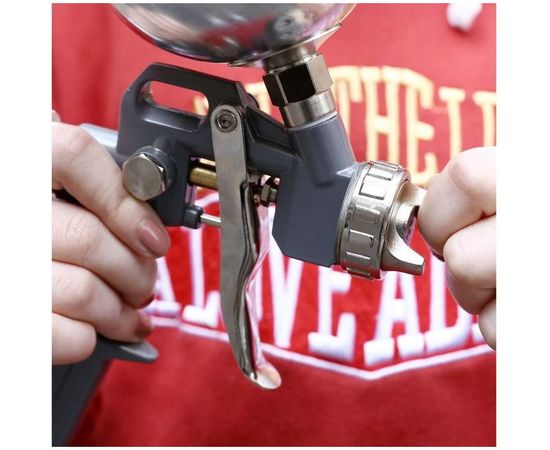 Пневматический краскопульт с верхним бачком DEKO DKSG01 018-1100 – изображение 2