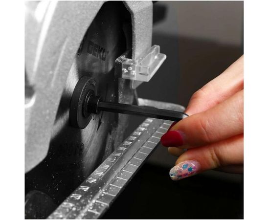 Циркулярная аккумуляторная пила DEKO DKCS20 Laser 063-4210 – изображение 6