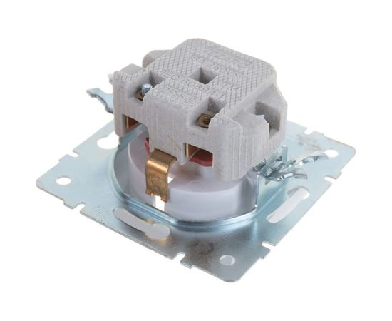 Розетка LEZARD KARINA с защитой от детей керамика белая 707-0288-124 – изображение 5