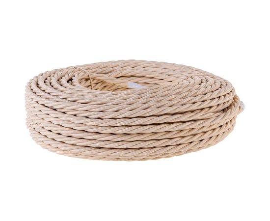 Витой провод Retrika, ретро 3х2.5 слоновая кость, 50м RP-32506 