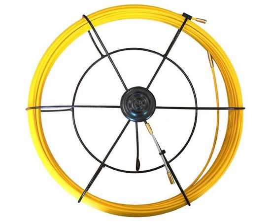 Протяжка для кабеля Metall78.RU мини УЗК, стеклопруток, D=3, 5 мм, L=30 м, (в кассете) 35-030МК 