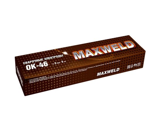 Электроды ОК-46 (3 мм; 5 кг) MAXWELD OK35 