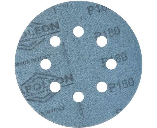 Круг шлифовальный на липучке FILM (5 шт; 125 мм; 8 отверстий; P180) NAPOLEON npf5-125-8-180 