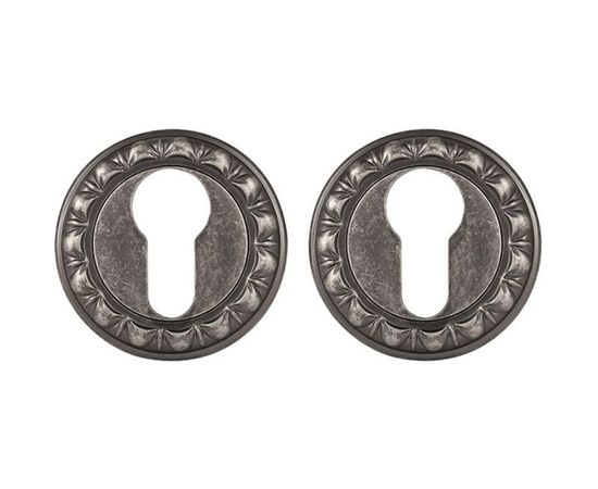 Накладка под цилиндр PUNTO ET MT OS-9 античное серебро 39619 