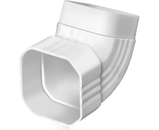 Отвод MUROl 67x67, U110x67, белый TBW 