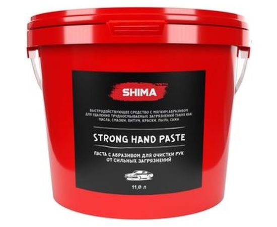 Паста с абразивом для очистки рук SHIMA DETAILER STRONG HAND PASTE 11 л 4603740920445 
