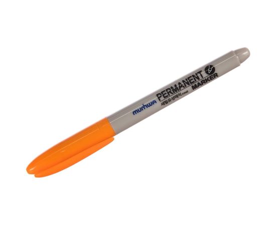 Перманентный маркер Munhwa оранжевый, пулевидный, 1,5мм FPM-11 
