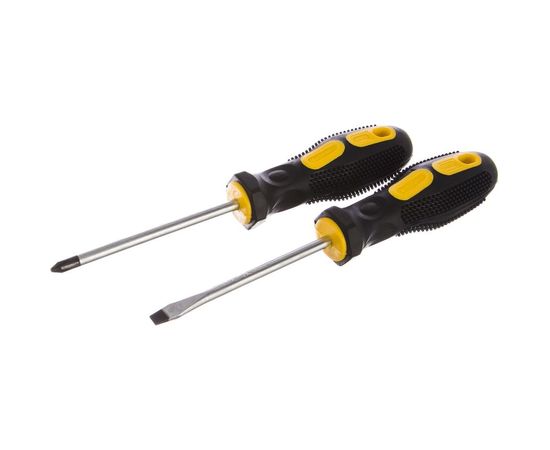 Набор слесарных отверток, 2 / 6мм - 100мм, 2шт STAYER MASTER 2513-H2_z01 