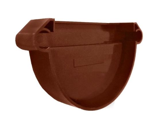 Заглушка желоба универсальная, коричневый 13585 