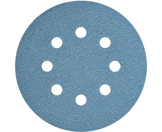 Круг шлифовальный на липучке FILM (5 шт; 125 мм; 8 отверстий; P280) NAPOLEON npf5-125-8-280 