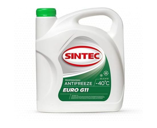 Антифриз Sintec 10 кг, EURO G11, зеленый, 800516 