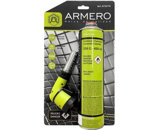 Газовый набор Armero горелка + баллон A710/115 – изображение 2