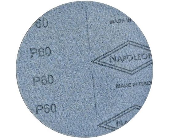 Круг шлифовальный на липучке FILM (5 шт; 125 мм; без отверстий; P60) NAPOLEON npf5-125-0-060 – изображение 3