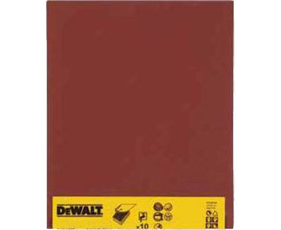 Лист шлифовальный на тканевой основе (230х280 мм; 120G) DEWALT DT3282 – изображение 2