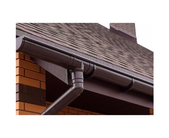 Заглушка желоба универсальная, коричневый 13585 – изображение 4