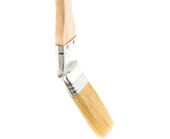 Радиаторная кисть STAYER MASTER универсал, светлая натуральная щетина, деревянная ручка, 1"/25мм 0112-25_z*01 – изображение 3