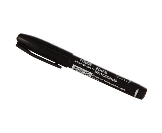 Строительный маркер MOS черный 04367М – изображение 2