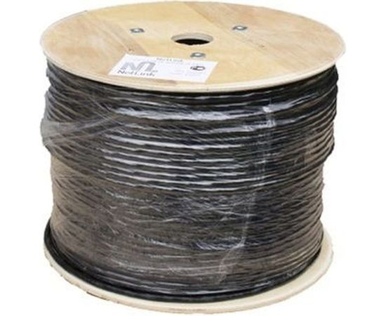 Кабель Netlink с одножильным тросом NL-CU FTP 4PR 24 AWG CAT5e 305м ВНЕШНИЙ УТ000002699 – изображение 3