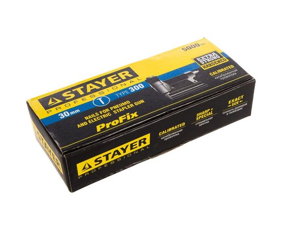 Гвозди особотвердые тип 300 PROFESSIONAL (5000 шт; 30 мм) STAYER 31530-30 – изображение 2