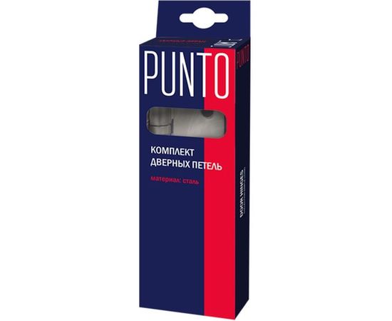 Универсальная петля PUNTO 4B 100х70х2.5 PN мат. никель 29135 – изображение 3