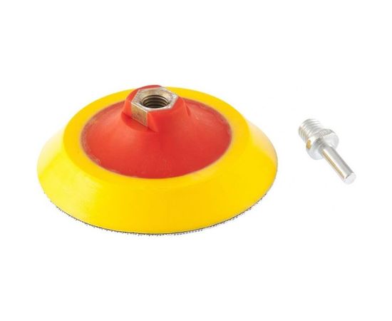 Насадка мягкая с липучкой 125 мм для дрели и УШМ MATRIX 76212 – изображение 2