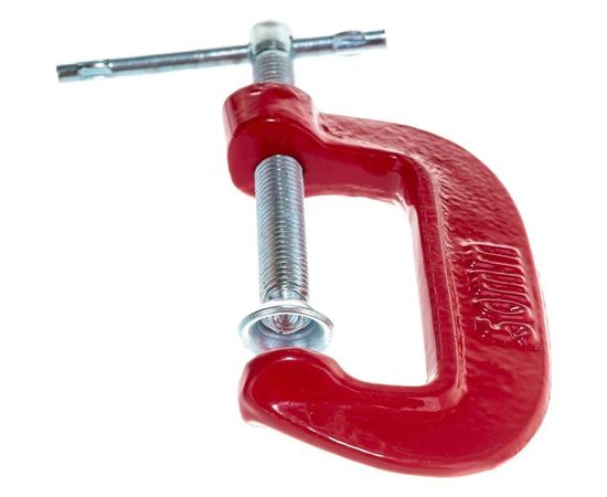 G-образная струбцина SKRAB 2 красная 25242 – изображение 3