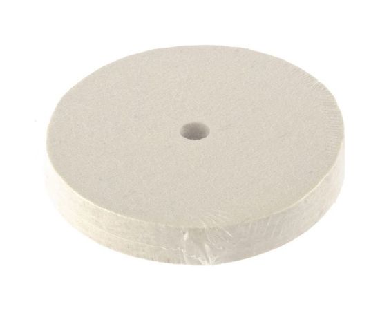 Круг полировальный из натурального войлока, 125х20х12,7 мм MATRIX 75904 – изображение 2