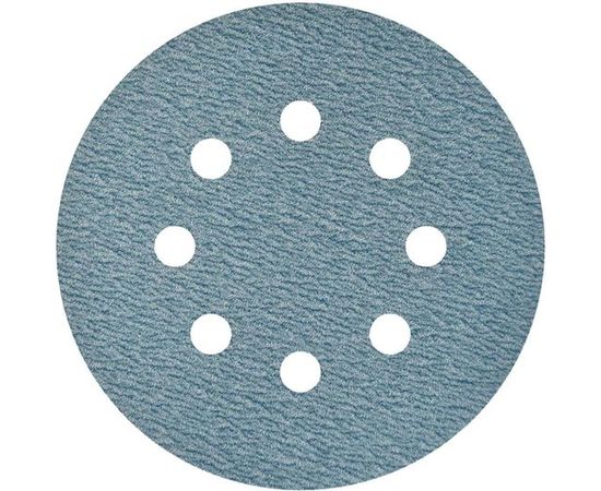Круг шлифовальный на липучке FILM (5 шт; 125 мм; 8 отверстий; P180) NAPOLEON npf5-125-8-180 – изображение 4