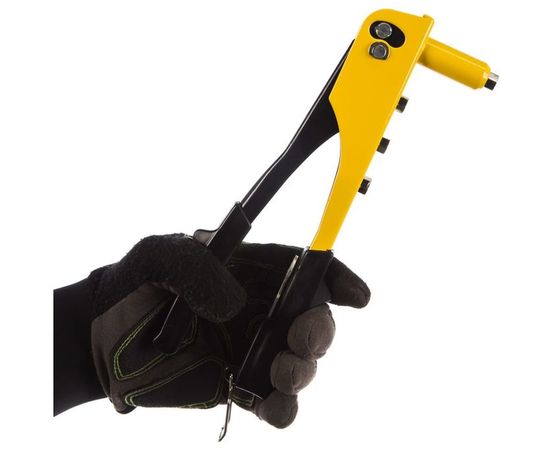 Заклепочник, стальной корпус, заклепки d=2.4-4.8 мм Stayer MaxFix MS100 3105_z01 – изображение 2
