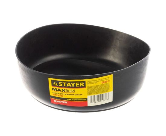 Чашка для гипса STAYER MASTER низкая, 140x48мм 0608-2 – изображение 3