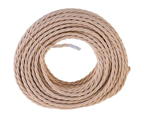 Витой провод Retrika, ретро 3х2.5 слоновая кость, 50м RP-32506 – изображение 3