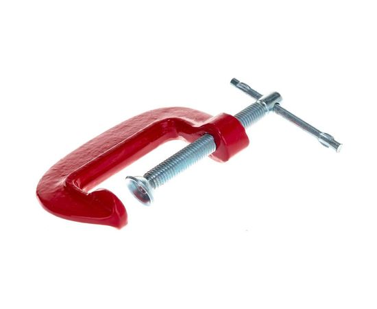 G-образная струбцина SKRAB 2 красная 25242 – изображение 4
