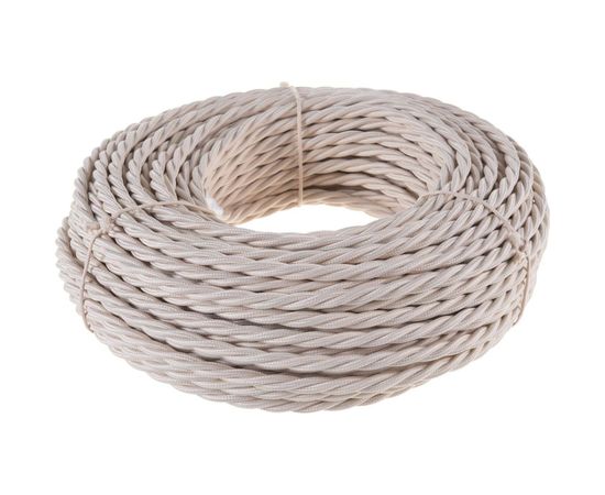 Витой провод Retrika, ретро 3х2.5 слоновая кость, 50м RP-32506 – изображение 4